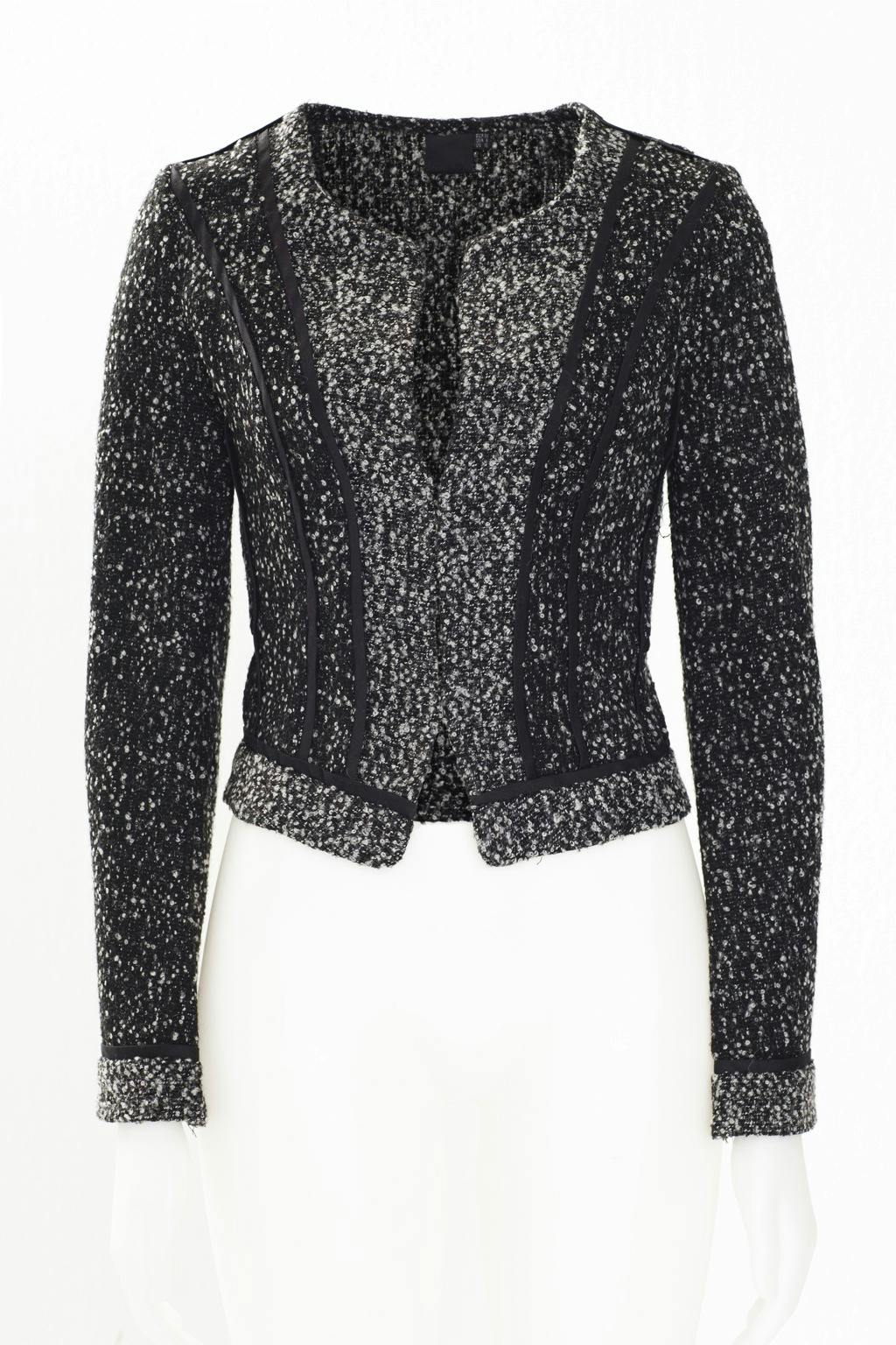 Jakke i ull/polyesterbl. fra In Wear, kr 1499.